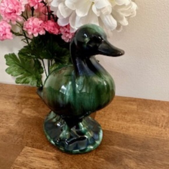 Blue Mountain Pottery Standing Duck Figurine Vintage Canadian BMP Wildlife - Picture 3 of 4